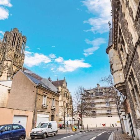 Fire, Appartement Vue Cathedrale رانس المظهر الخارجي الصورة